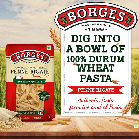 Borges Pasta Penne Rigate 500g