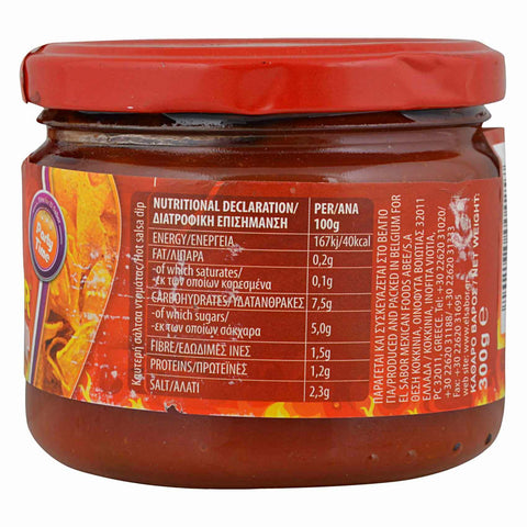 El Sabor Salsa Dip Hot 300g