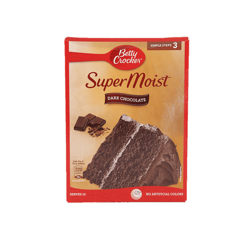 Betty Crocker Cake Mix Dark Chocolate 500g