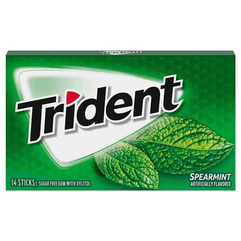 Trident Gum 14 Sticks Spearmint