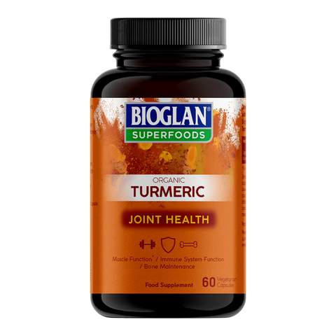 Bioglan Superfood Organic Turmeric 60 Tab