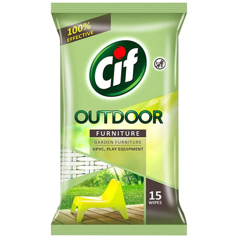 Cif Outdoor Wipes Furniture 15s