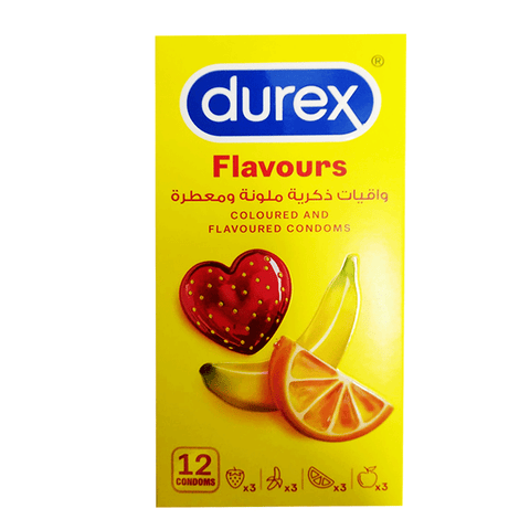 Durex Condom Pack Of 12 Flavours