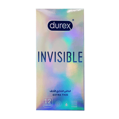 Durex Condom 12 Pack Invisible Extra Thin