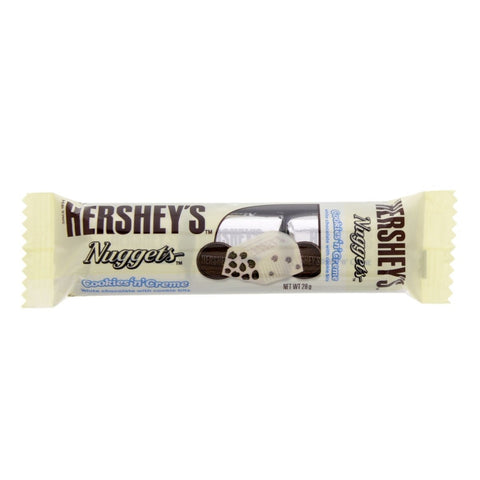 Hersheys Nugget Cookies n Cream Bar 28g