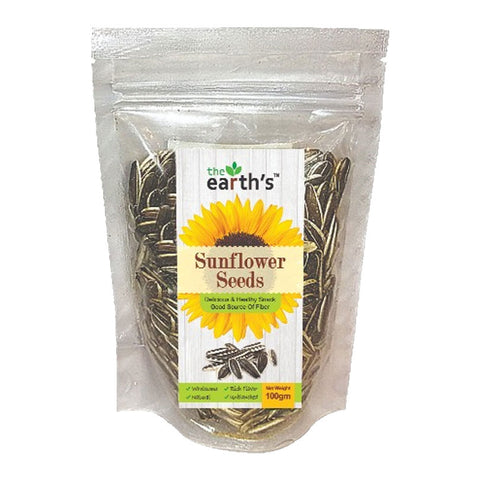 The Earths Sunflower Seeds 100gm