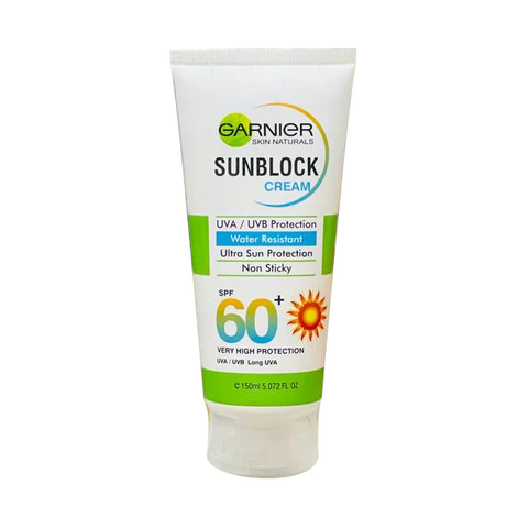 Garnier Sunblock Cream SPF 60 150 ML