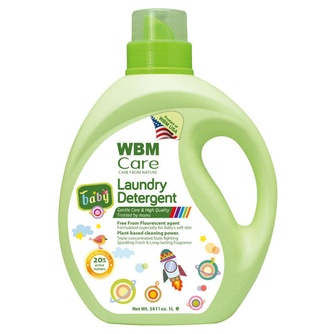 WBM Baby Laundry Detergent Plant Based 1L