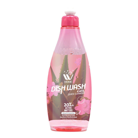 WBM Dish Wash Gel Aloe & Jasmine 500ml