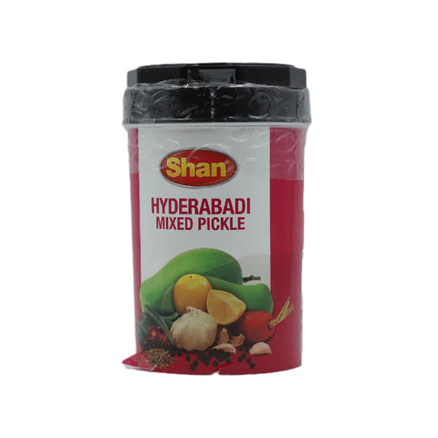 Shan Hyderabadi Mixed Pickle  Jar 1kg: