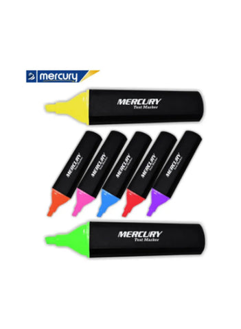 Mercury Highlighter/ Flat Text Marker Pack