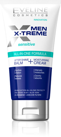 Men X-treme After Shave Balm + Moisturizing Cream  (SENSITIVE SKIN)