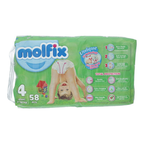 Molfix Jumbo Economy Stage 4 Maxi 54Pcs