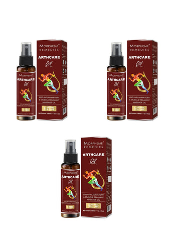 Morphem Remedies Fast Relief Pain Oil Spray Pack Of 3