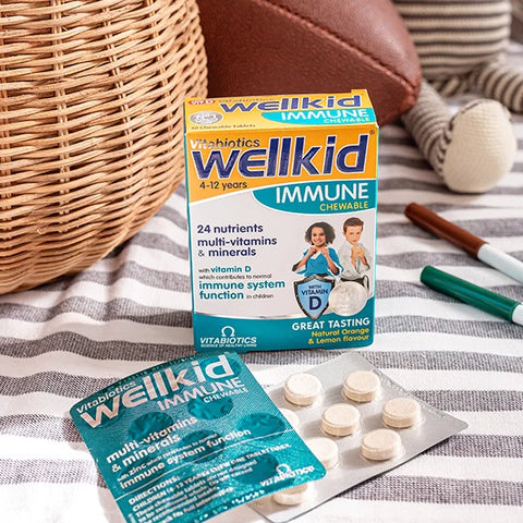 Vitabiotics Wellkid Imune Chewable 30 Tab