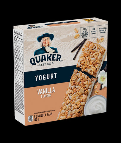 Quaker Granola Bar Yogourt Vanilla 35g