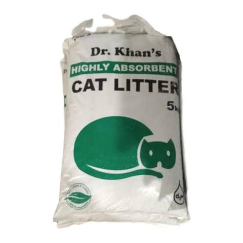 Dr. Khans Cat Litter (5kg,Highly Absorbent)