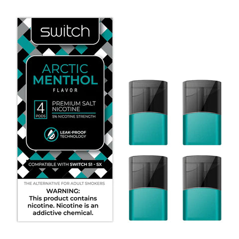 Switch Flavor Arctic Menthol 4Pods