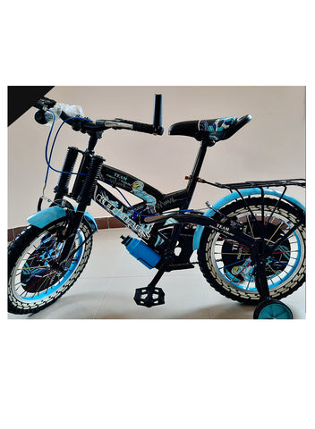 12 Inch China Bicycle Black/Blue