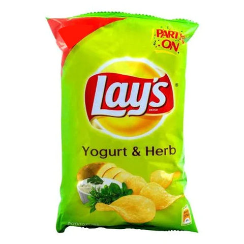 Lays Chips Yogurat & Herb 77 Gm