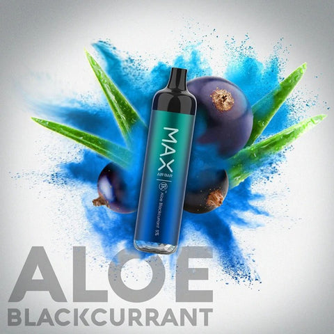 AIR-BAR MAX ALOE BLACKCURRANT – 2500PUFF DISPOSABLE 5%