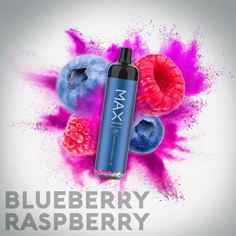 AIR-BAR MAX BLUEBERRY RASPBERRY – 2500PUFF DISPOSABLE 5%