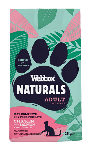 Webbox Natural Cat Food Chicken & Salmon 2Kg