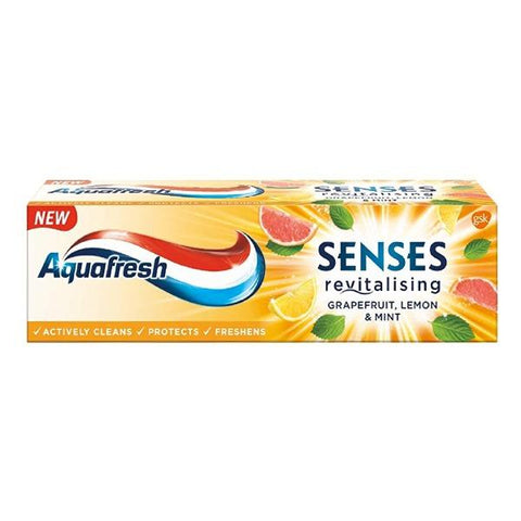 Aquafresh Toothpaste Senses Grapefruit 75ml