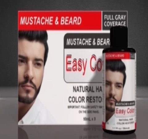 Beard & Moustache Easy Color and Quick Application Hair Restorer