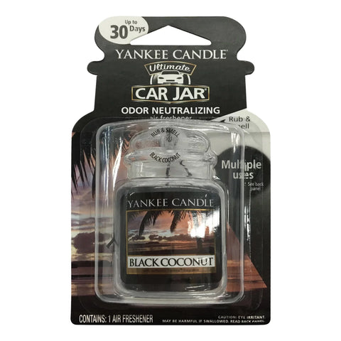 Yankee Candle Car Jar Black Coconut 15g