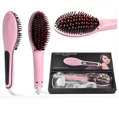 Fast Hair Straightener Brush