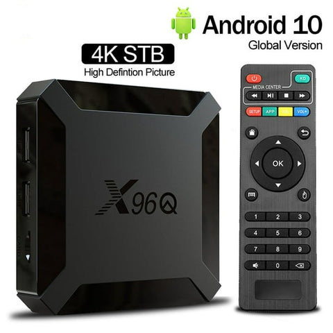 Android 10.0 TV Box, X96 Q Android TV Box