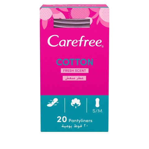 Carefree Cotton Fresh Scent 20 Liner