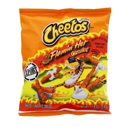 Cheetos Chips Flamin Hot 1.25 oz