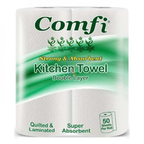 Comfi Kitchen Roll White