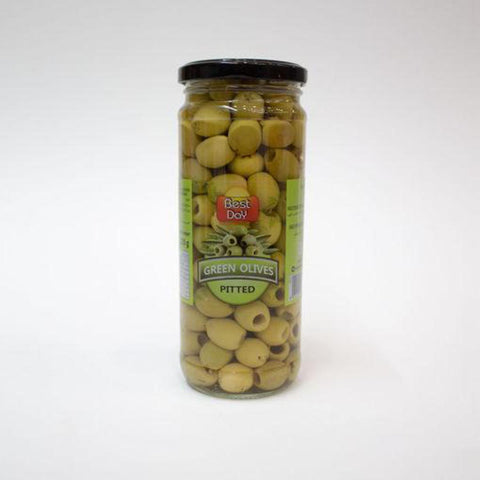 Best Day Green Olives Plain 950G