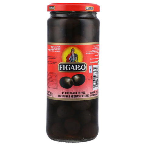 Figaro Black Olives Plain 270g