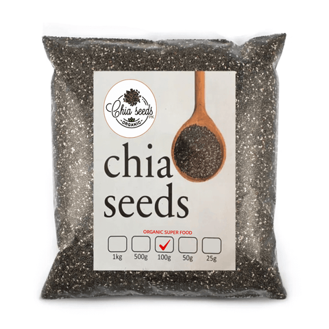 Organic Fresh Chia Seeds 100g