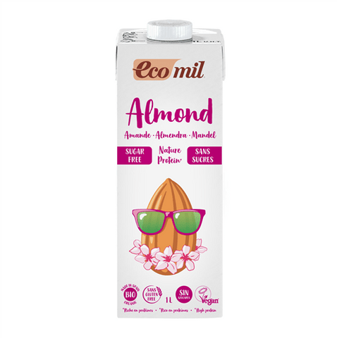 Ecomil Almond Drink Sugar Free Nature 1L