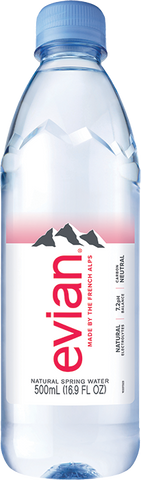 Evian Natural Mineral Water 500ml