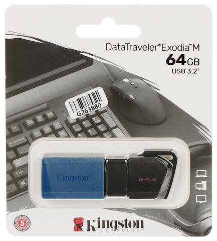 KINGSTON 64 GB USB FLASH DRIVE 3.2