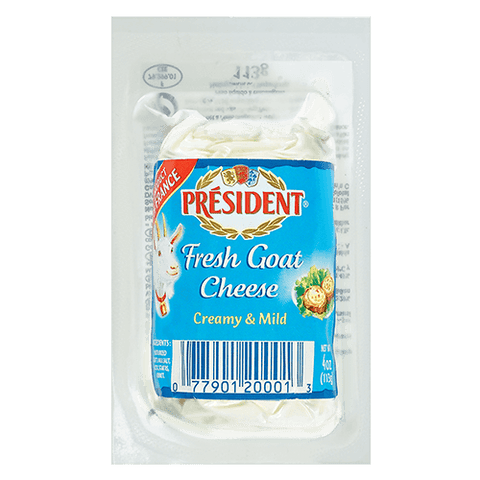 President Plain Goat Cheese Log 113g