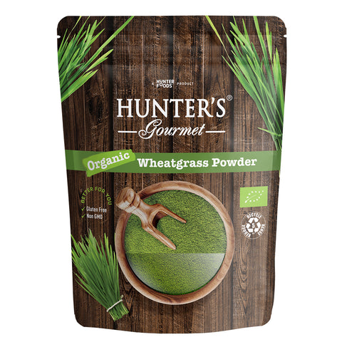 Hunter's Gourmet Organic Wheatgrass Powder 250g