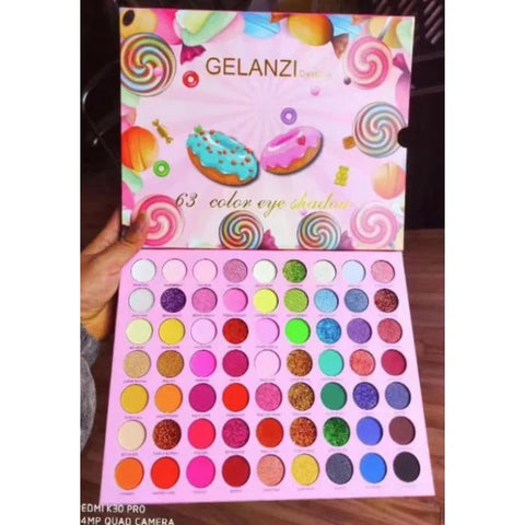 GELANZI 63 COLOUR EYESHADOW