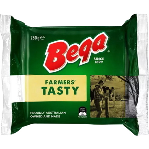 Beqa Cheddar Block Tasty 250g