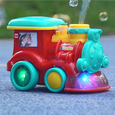 Children's Electric Train Bubble Machine