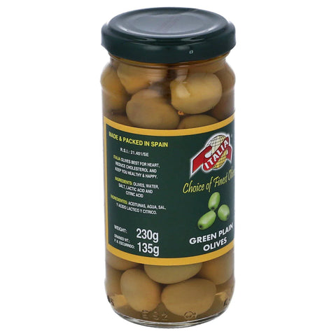 Italia Green Sliced Olives 230g