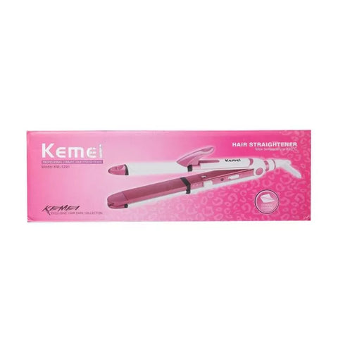 Kemei KM-1291 3 in 1 Hair Straightener