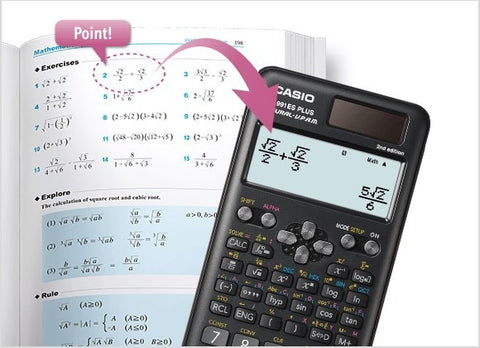 Original Casio PLUS 2nd Edition Scientific Calculator 417 Functions