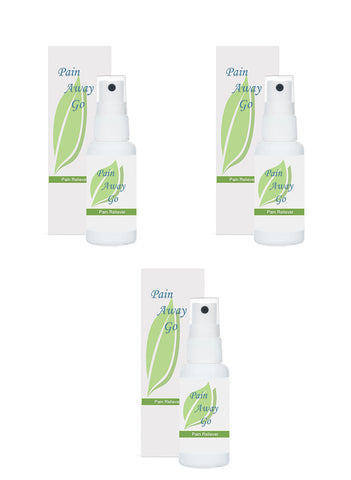 Pain Away Go Spray Pack Of 3